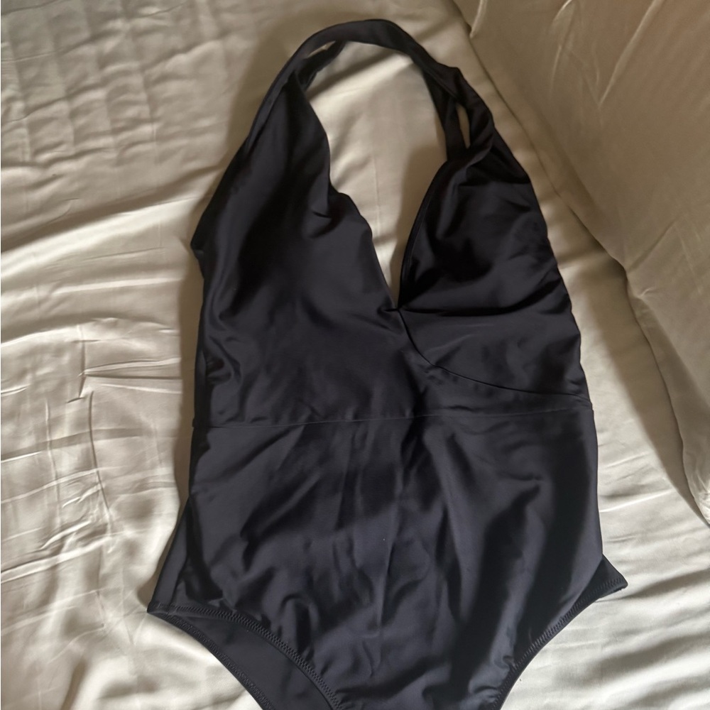 Black Halter Swimsuit